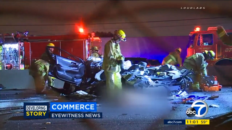 Illustration for article titled Idiot Street Racers Blamed For Massive Freeway Wreck That Killed Three